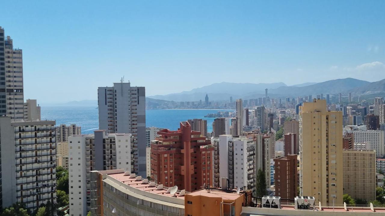 Skyline 9 Moderno Apartamento Con Terraza Privada Y Vistas Бенидорм Экстерьер фото